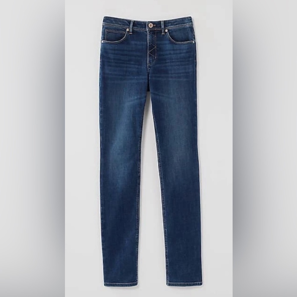 J. Jill High-Rise Straight-Leg Jeans in Color Portside Wash Size 6